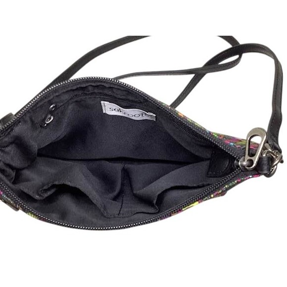 Sakroots Crossbody Purse Travel Umbrella Set Kaleidoscope Flowers Sling Artist - Picture 7 of 10